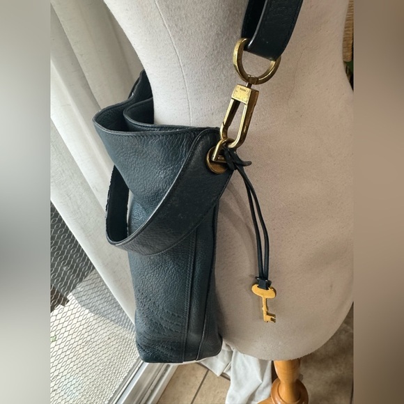Fossil maya leather hobo bag - Picture 1 of 8